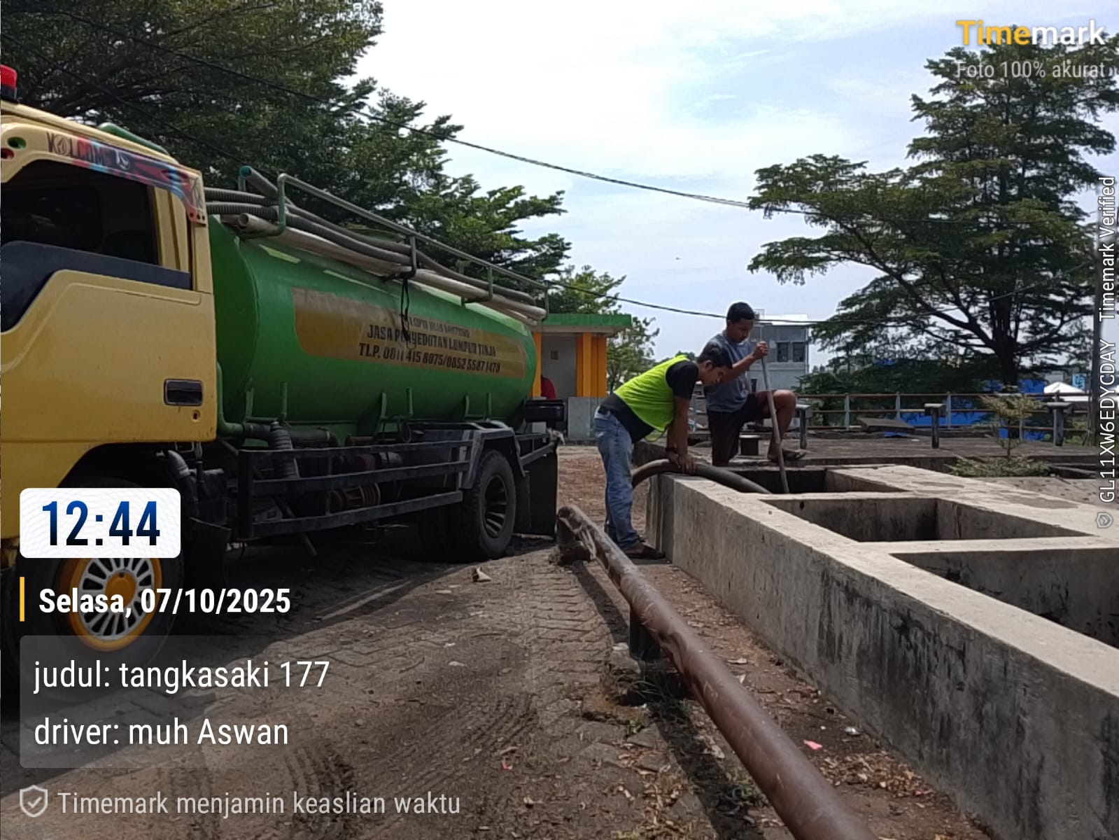 Tim Profesional Sedot WC CV. Cipta Jalah Konstruksi